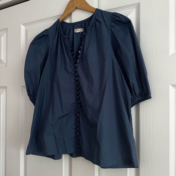 Marvin Ruby Edith Button Down Blouse - Picture 3 of 4